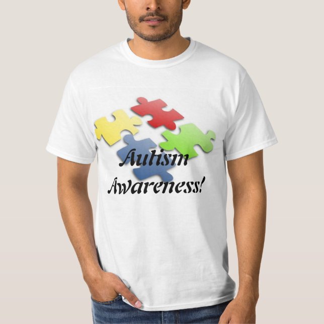 T-shirts Consciência do autismo! (Frente)