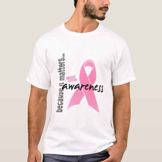 T-shirts Consciência do cancro da mama (Frente)