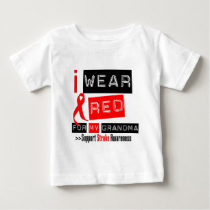 T-shirts Consciência do curso eu visto a fita vermelha par