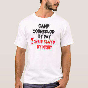 T-shirts Conselheiro do Campo por Dia Zombie Slayer por Noi