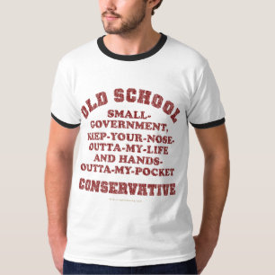 T-shirts Conservador da velha escola
