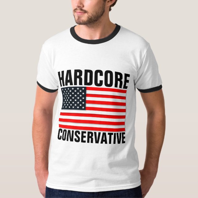 T-Shirts CONSERVADORAS HARDCORE (Frente)