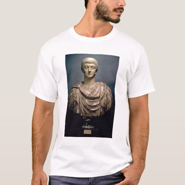 T-shirts Constantim mim (c.274-337) ANÚNCIO c.350 (mármore) (Frente)