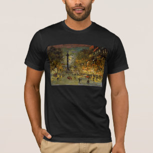 T-shirts Constantin Korovin: O quadrado do Bastille, Paris