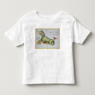 T-shirts Constelação de Cetus a baleia, 'do atlas Coel
