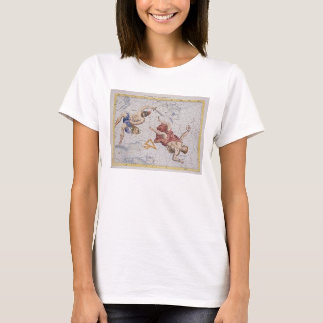 T-shirts Constelação de Perseu e Andrômeda, de Atla (Frente)