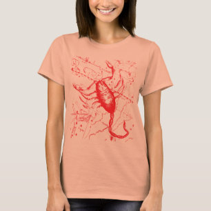 T-shirts Constelação de Scorpio Hevelius 1690 Out23 -Nov