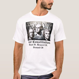 T-SHIRTS CONSTITUIÇÃO AMERICANA DOS FUNDADORES