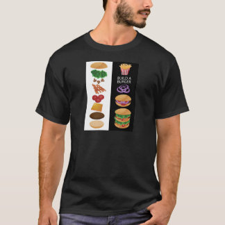 T-shirts Construa um hamburguer