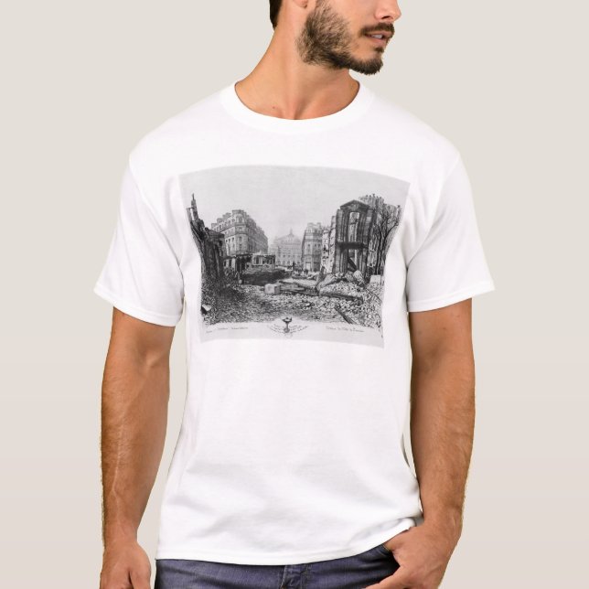 T-shirts Construção da avenida de l'Opera 2 (Frente)