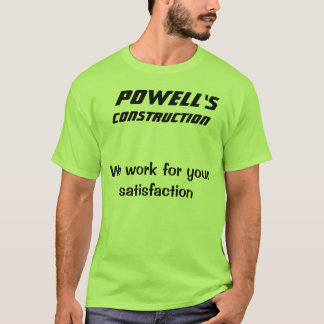 T-shirts Construção da Powell