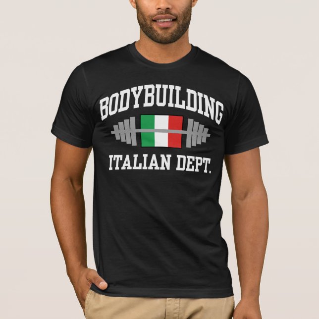 T-shirts Construção de banco italiano (Frente)