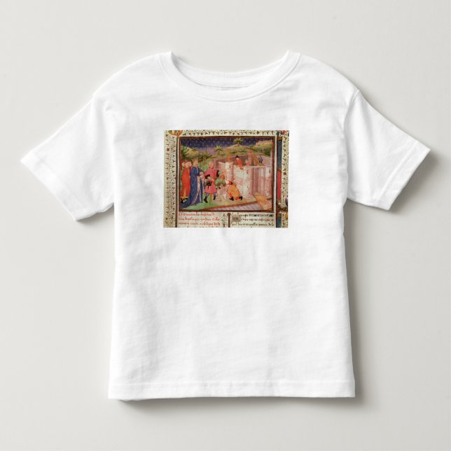 T-shirts Construção de um castelo (Frente)