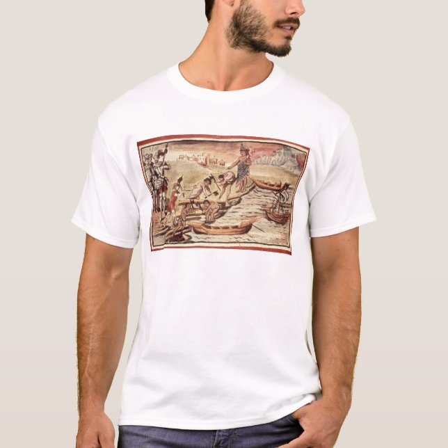 T-shirts Construtores navais indianos mexicanos (Frente)