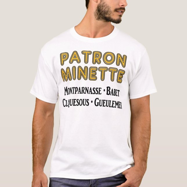 T-shirts Consumidor-Minette (Frente)