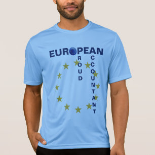 T-shirts "Contador orgulhoso europeu "