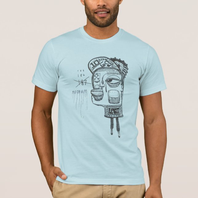 T-shirts Contagens cada 1 (Frente)