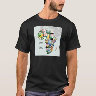 T-shirts Continente de África - Linda Alô Mama África