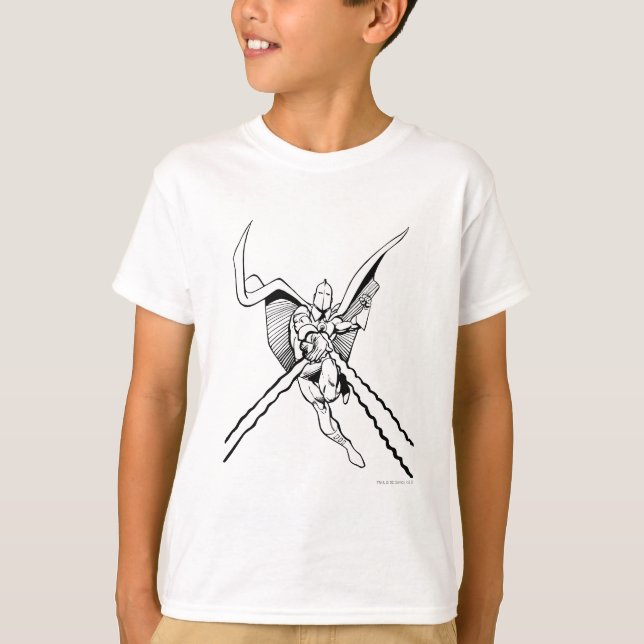 T-shirts Contorno do Dr. Fate Magic (Frente)