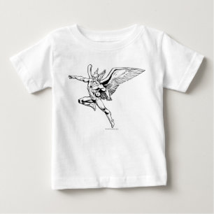 T-shirts Contorno do Hawkman Soaring