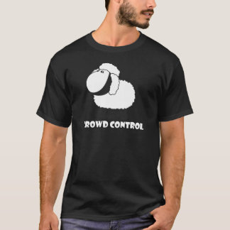 T-shirts controle de multidão