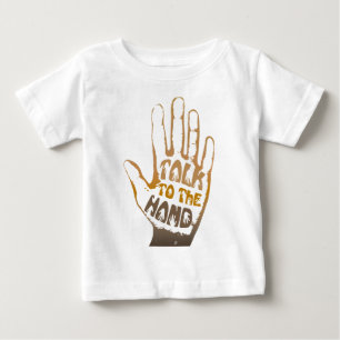 T-shirts Conversa à mão