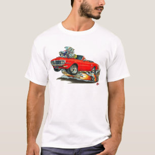 T-shirts Convertible 1967-68 vermelho de Firebird