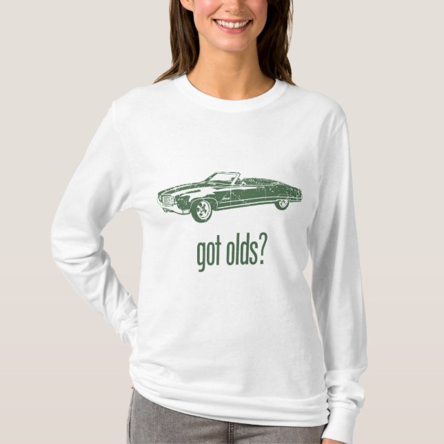 T-shirts Convertible 1969 de Oldsmobile 98 (Frente)