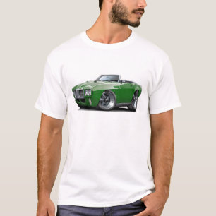 T-shirts Convertible 1969 verde escuro de Firebird
