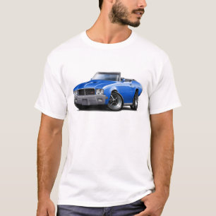 T-shirts Convertible 1970-72 azul de Buick GS