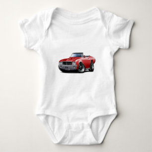 T-shirts Convertible 1970-72 vermelho de Buick GS