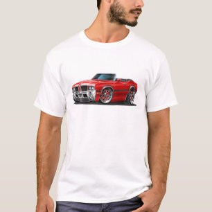 T-shirts Convertible vermelho do cutelo dos velhos