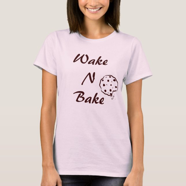 T-shirts Cookie do Assar acordar N (Frente)