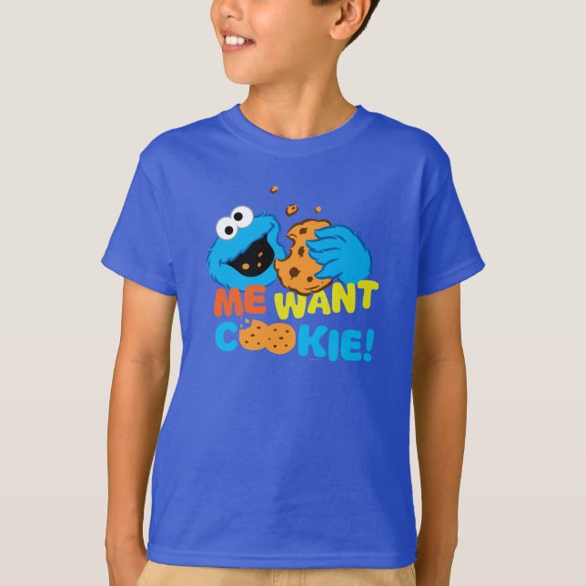 T-shirts Cookie Wants Cookie (Frente)