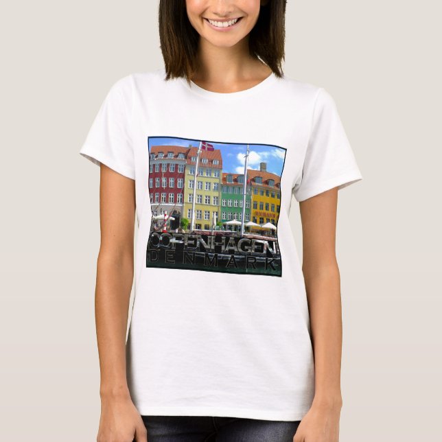 T-shirts Copenhaga (Frente)