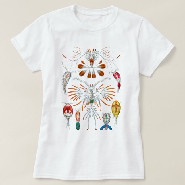 T-shirts Copepods (Frente do Design)