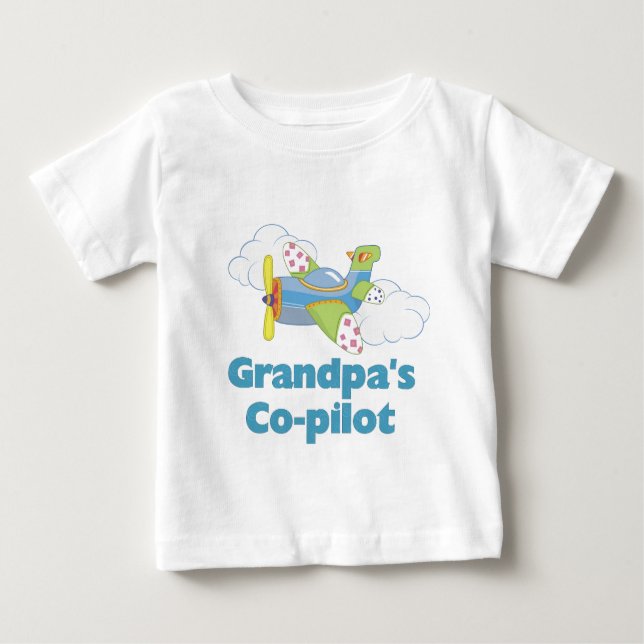 T-shirts Copilot Boy do vovô (Frente)