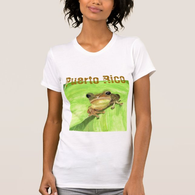 T-shirts Coqui Puerto Rico (Frente)