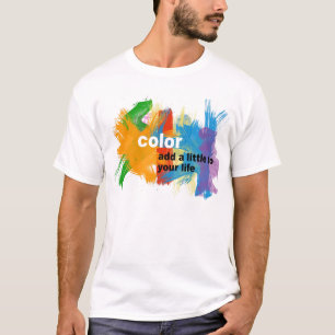 T-shirts Cor