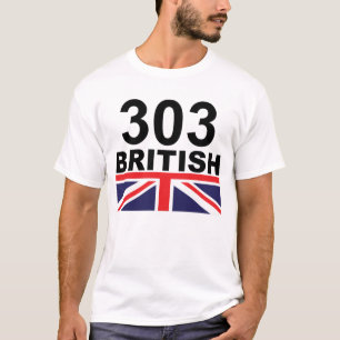 T-shirts Cor de 303 Ingleses