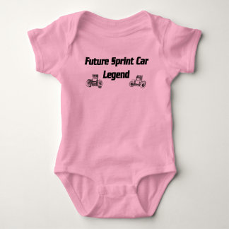 T-shirts Cor-de-rosa da legenda do carro Sprint