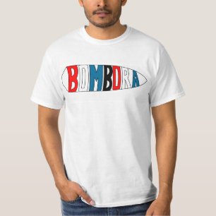 T-shirts Cor do americano do logotipo da bomba de Bombora