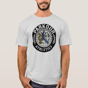 T-shirts Cor mundial do atletismo de Parkour
