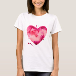 T-shirts Coração #4 do amor