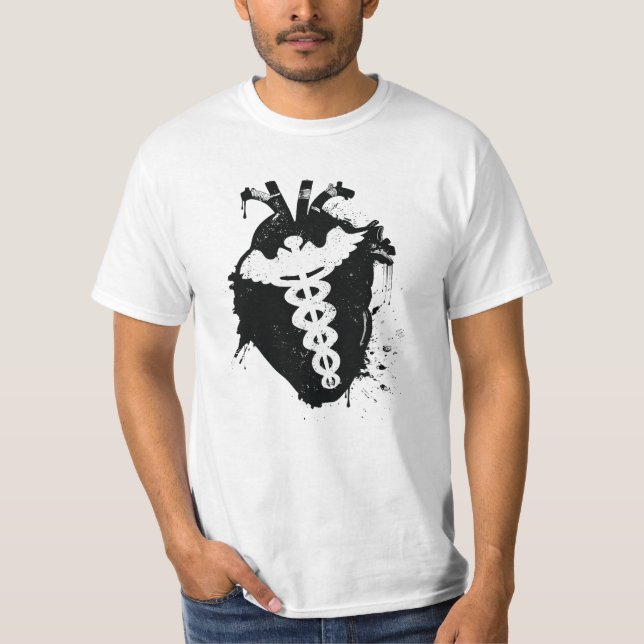 T-shirts coração anatômico caducius (Frente)