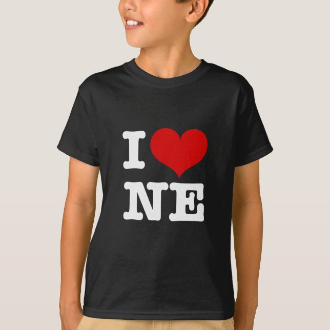 T-shirts Coração ao Nordeste Minneapolis! (Frente)