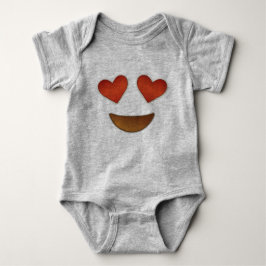 T-shirts Coração bonito para o emoji dos olhos