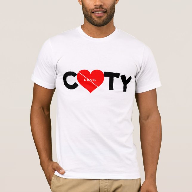 T-shirts Coração da cidade (Frente)