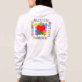 T-shirts Coração da consciência do autismo