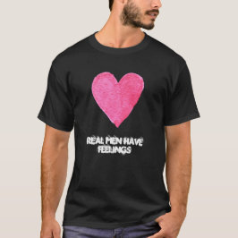 T-shirts Coração de Aquarela Personalizado com Citação